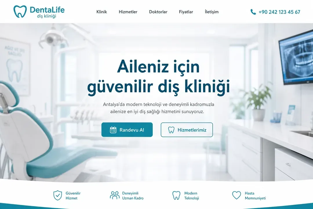 Главная — DentaLife, Анталья, Турция